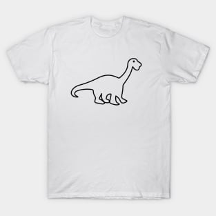 Dinosaur T-Shirt - Cartoon Dinosaur Shirt - T-Rex Pocket Print Shirt T-Shirt